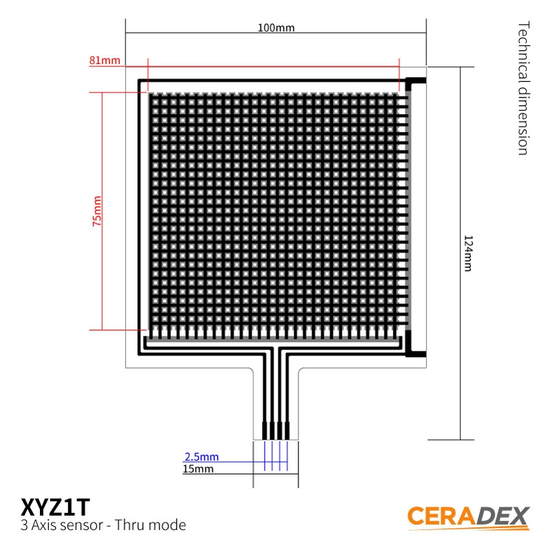 三軸感測器 - XYZ1T