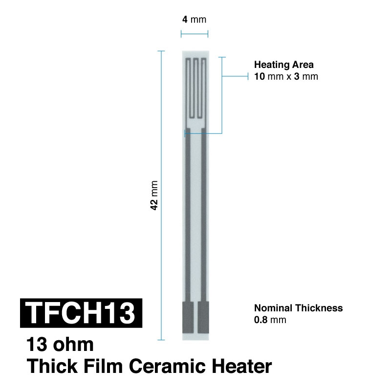 TFCH13 - 13 OHM ceramic heater