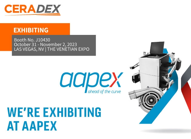2023 Trade Show | Ceradex exhibiting AAPEX Las Vegas